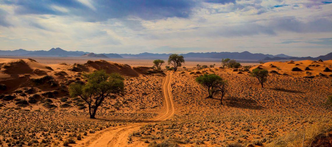 Namibie - dirty road