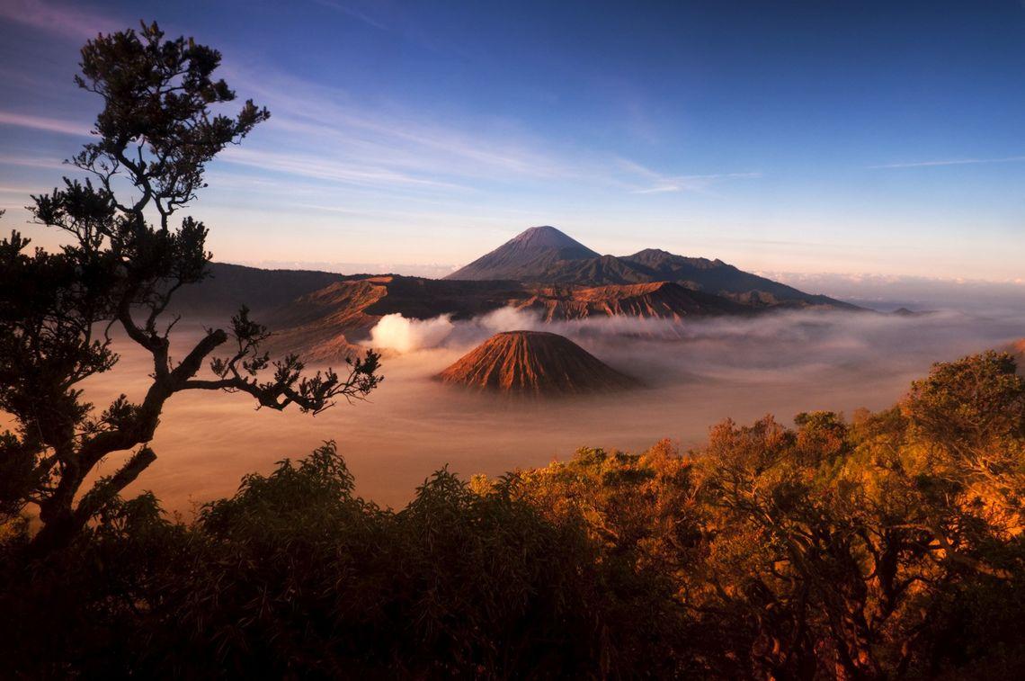 Bromo Java Indonesie Sunset