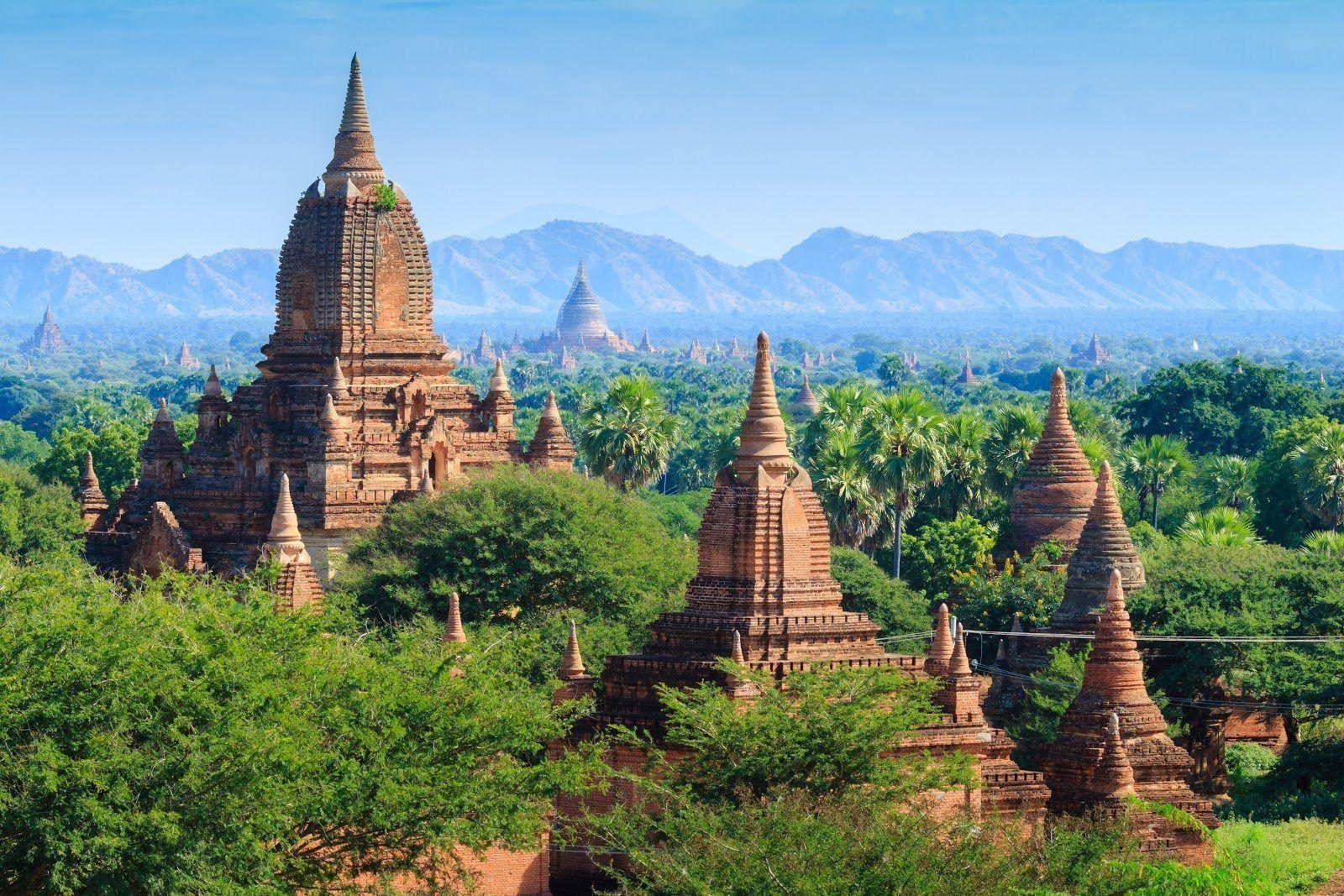 Myanmar Bagan Cultuur Tempels