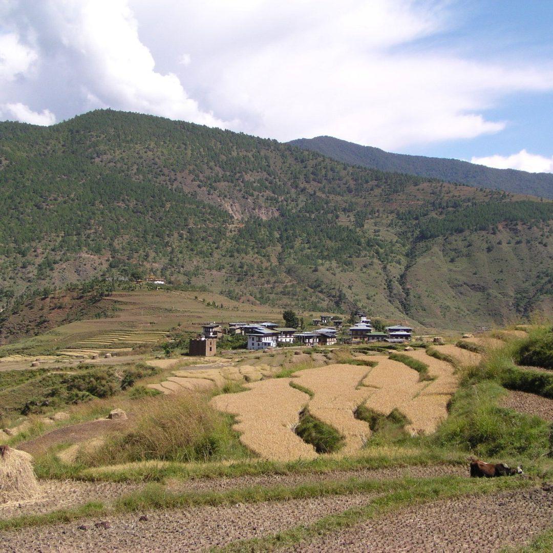 Bhutan de Serene Haa Vallei