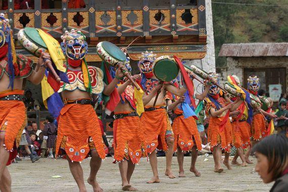 Bhutan Tsechu festivals