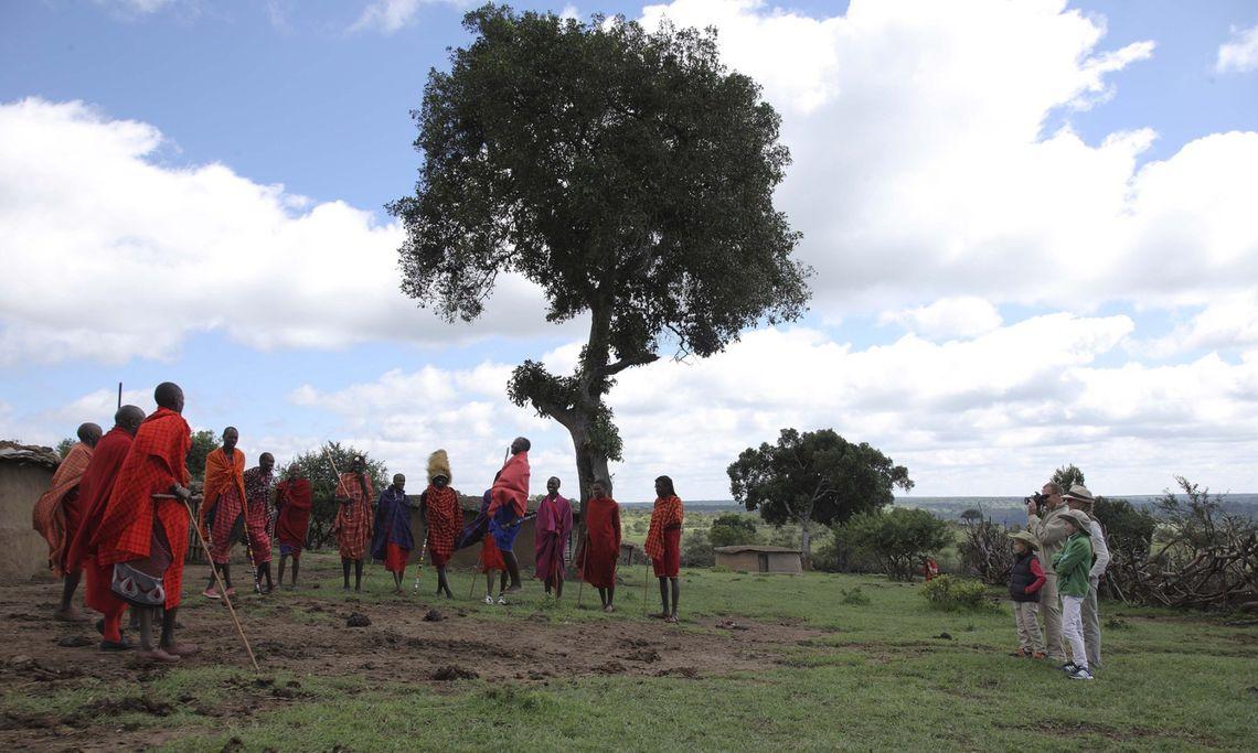 Kenia Ontmoet de Masai