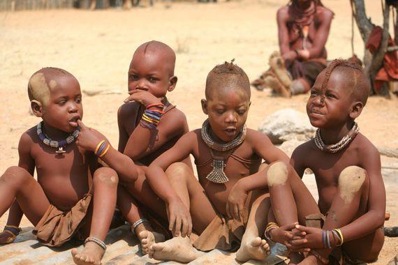 Himba stam - Namibië