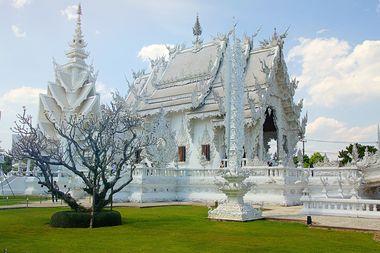Chiang Rai - Witte Tempel - Thailand
