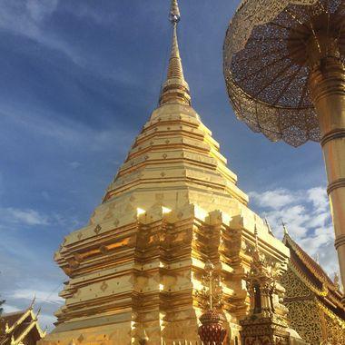 Chiang Mai - Gouden tempel - Thailand