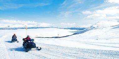 Snowmobiling - Sneeuw - Sneeuwscooter - Lapland