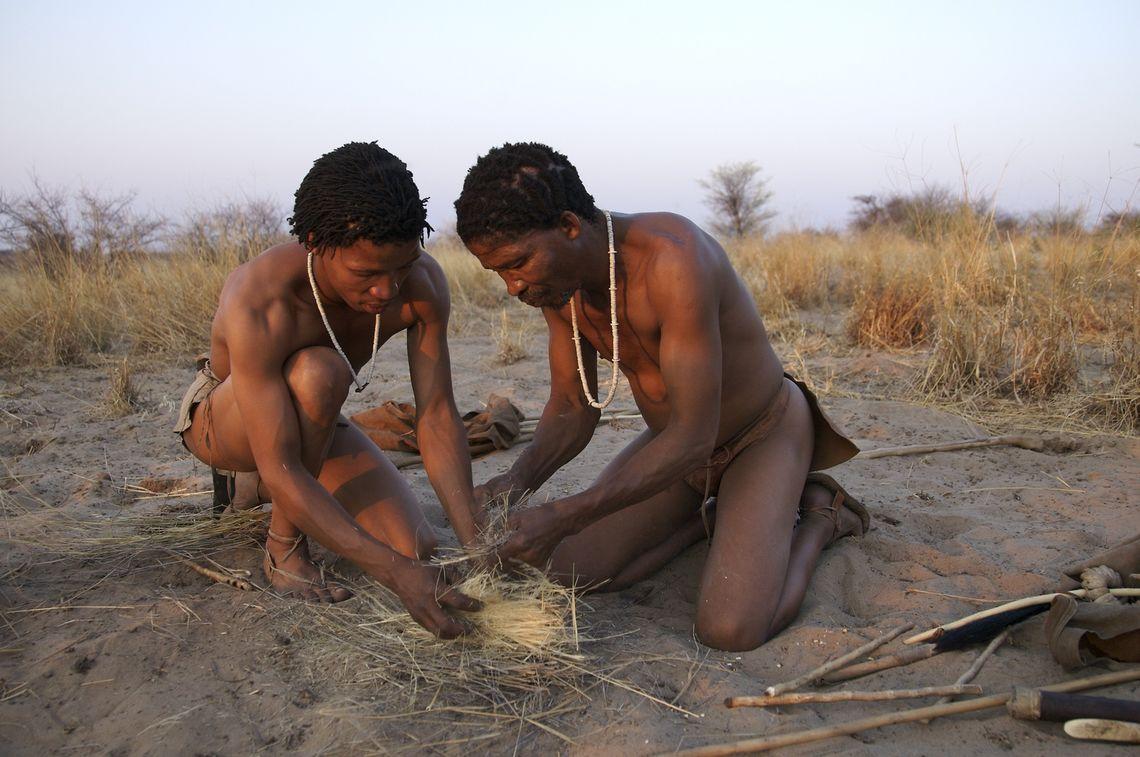 Bushman - Botswana - Bosjesmannen
