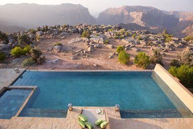 Anantara Al Jabal Al Akhdar Resort - Oman - Zwembad