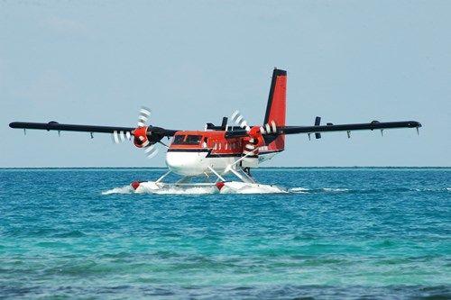 Malediven Watervliegtuig