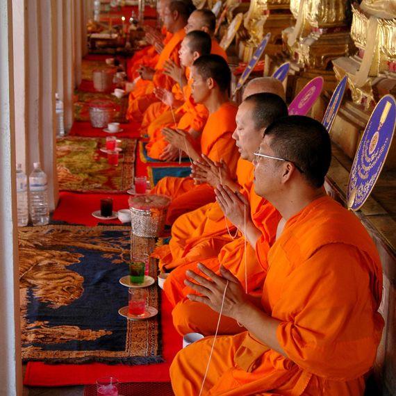 Thailand - Monniken - Tempel