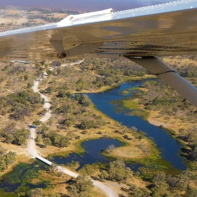 Afrika Botswana Okavango Delta Landschap