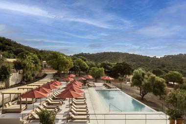 The Lodge Mallorca Pool and Olive trees