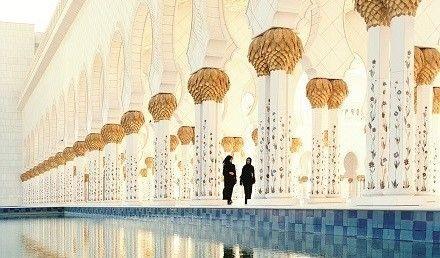 Abu Dhabi - Sheikh Zayed Mosque - VAE - Verenigde Arabische Emiraten